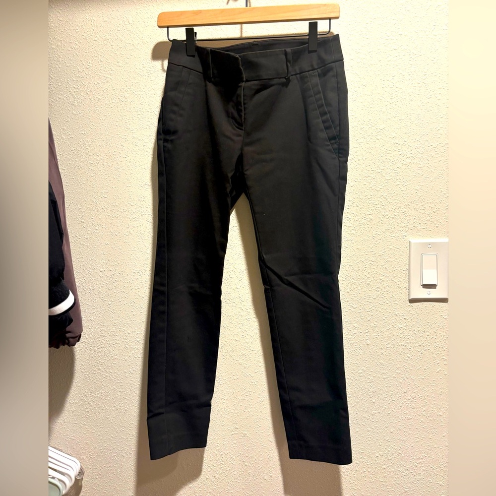 LOFT 3/4 length black business pants